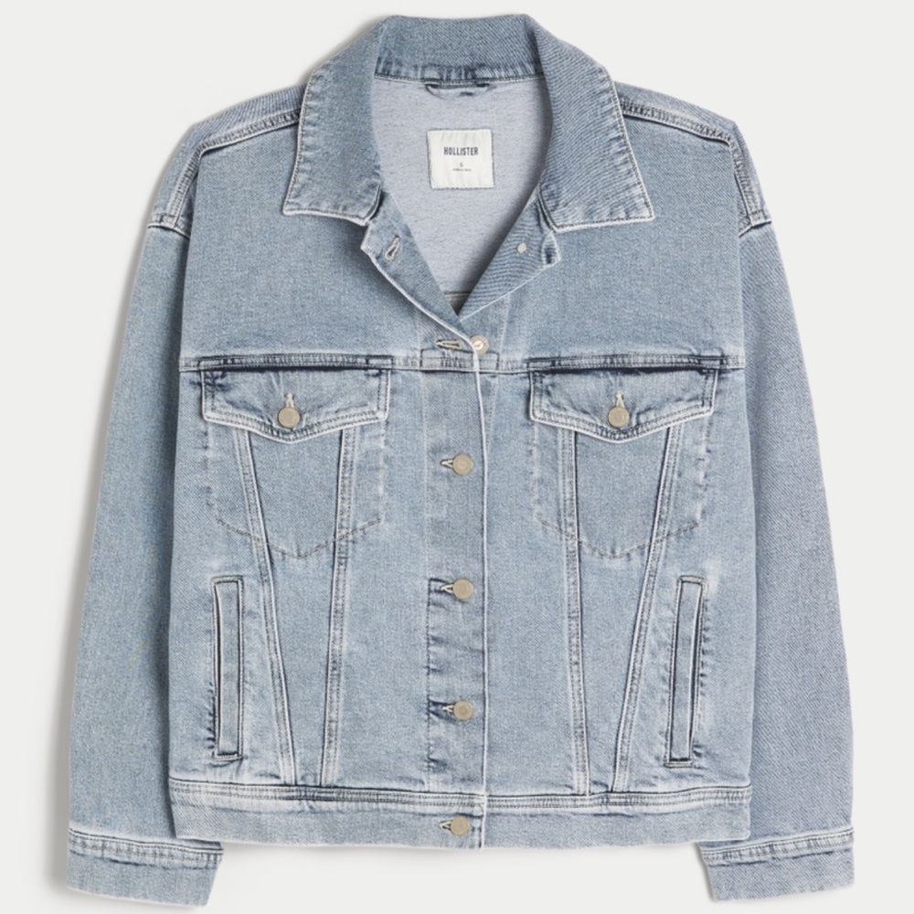 NEW Hollister denim jacket